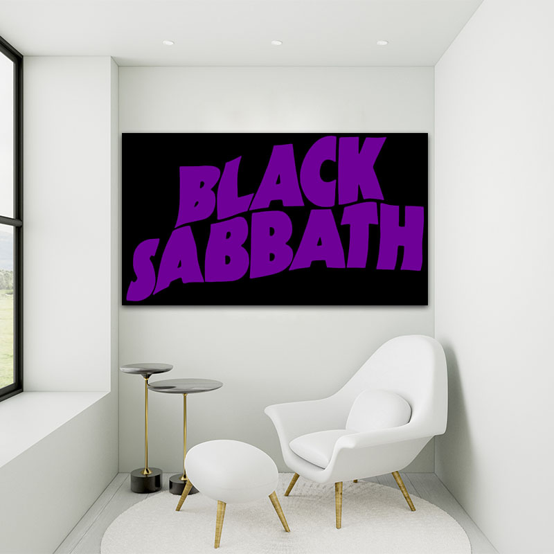 Πίνακας σε καμβά Black Sabbath 